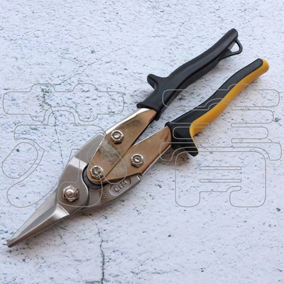 德国原装进口 Erdi 直头钣金剪 航空剪 全长240mm 刃口长度40mm