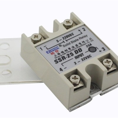 上海椿树 SSR-25DD SSR-30DD SSR-40DD单相固态继电器 直流控直流