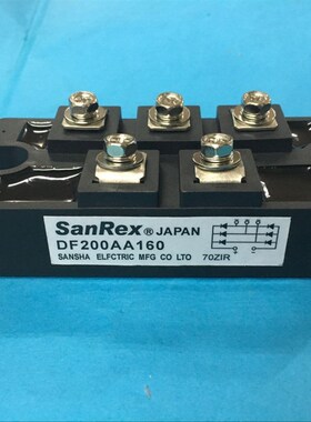 DF150AA160 DF200AA160 DF200AA120全新三社SanRex三相整流桥模块