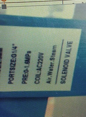 SOLENOID VALVA二通电磁阀TYPE:E5231252NSV两通电磁阀