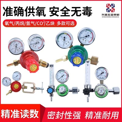 青岛国胜减压器 氧气表 乙炔表 丙烷表 二氧化碳电加热减压器