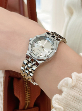 高级感轻奢百搭简约气质精致送女友女款石英女士手表学生文艺学院