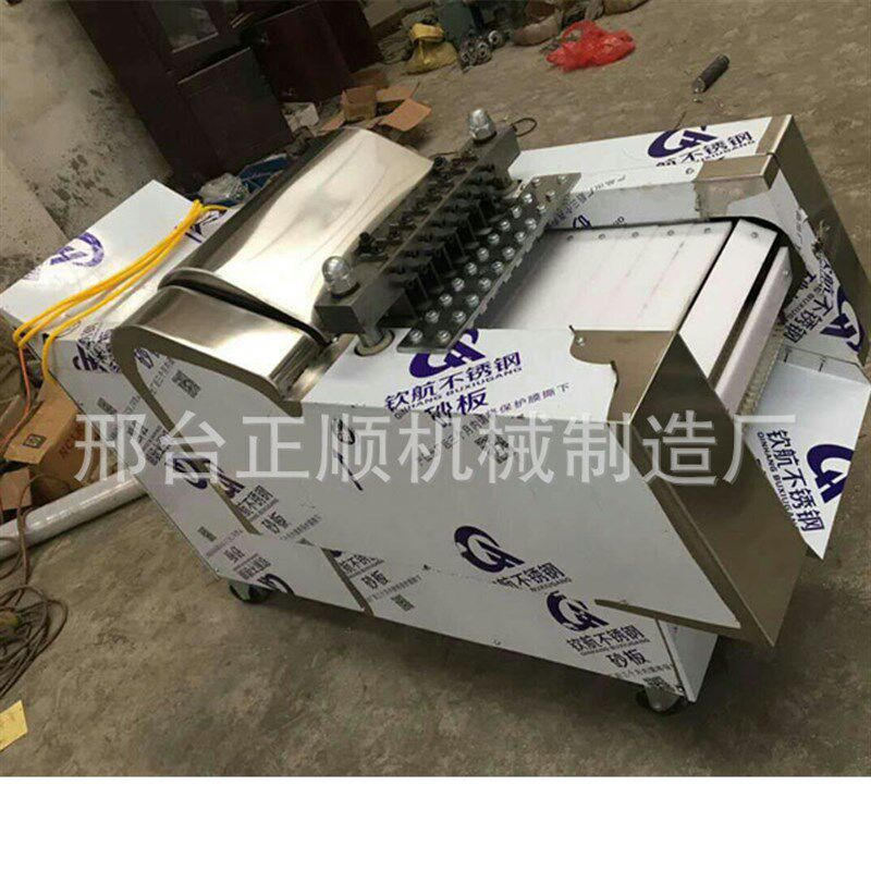 多功能剁鸡e块机全自动剁骨机切鸡块机器小型剁排骨剁鸡块机器升