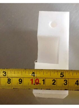腌制机专用c 配件 滚揉机白色方型胶坐 U型槽胶垫 腌肉机配件2.5c