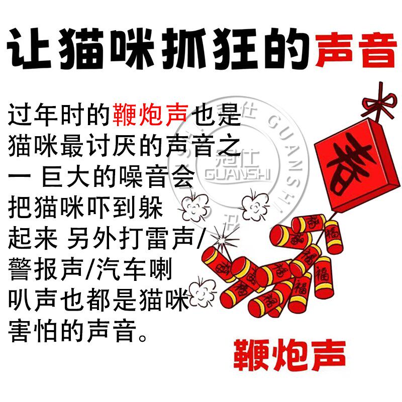 宠物猫咪安抚耳罩头套隔音塞过x年鞭炮噪音护狗狗坐车防焦虑应激l