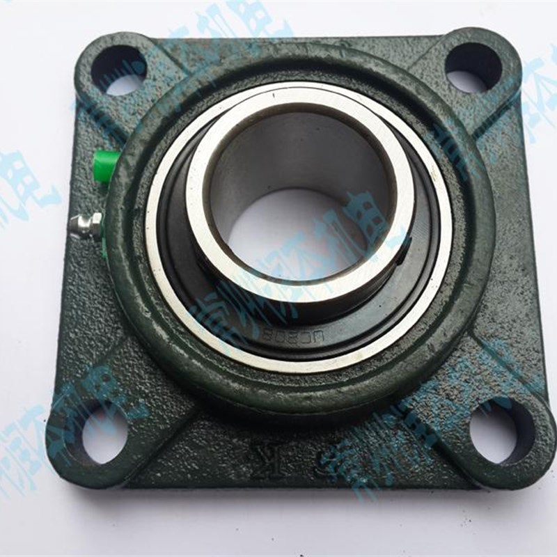 带四方座整套外球面轴承UCF201轴承UC201+轴壳F201轴承内径12MM