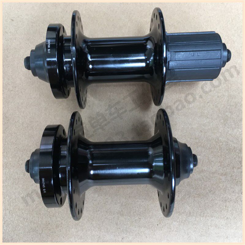 清仓山地车自行车32孔珠档开档135mm9/10速六钉碟刹前后卡式花鼓