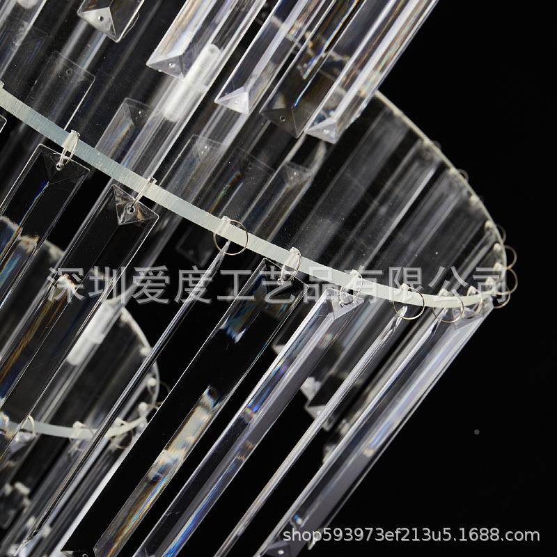 婚庆装饰用签品亚克力晶路引LAB婚礼水舞台落到处地花架摆件