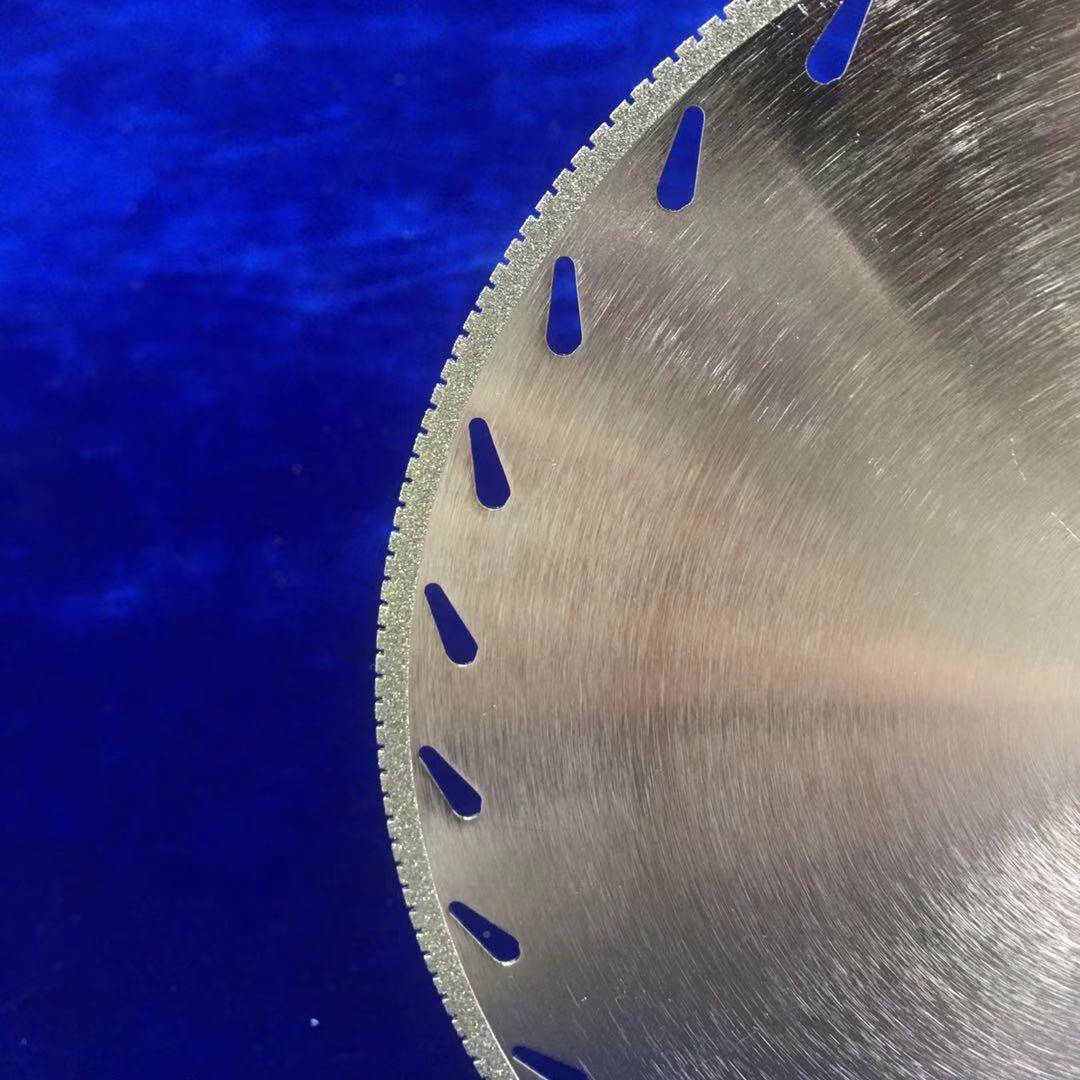 科美电条镀切割片钨小点带齿锯BDR片汽车密封橡胶雨钢用切割片