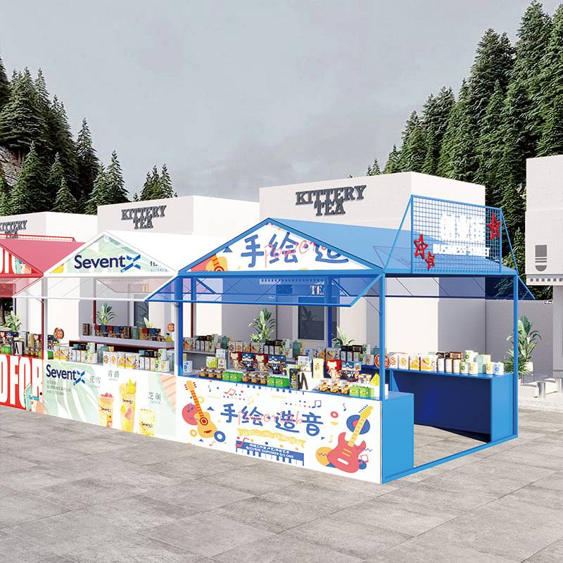 户外广场景区摆摊架商场促销展示架文创活动摊位架网红小型商铺
