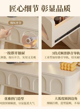 梳妆台卧斗室LUH现代简约柜一体化妆桌收电脑桌书纳桌2年025新款