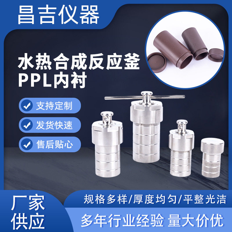 PPL内衬不锈钢高压耐高温反应釜
