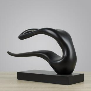 现代约抽象小人形体摆件人简像雕塑体操人样房JXQ书房板客厅软装