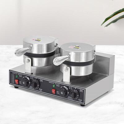 双头华夫炉商华夫DSM机心形电热用烤饼机商松饼机用电饼饼档