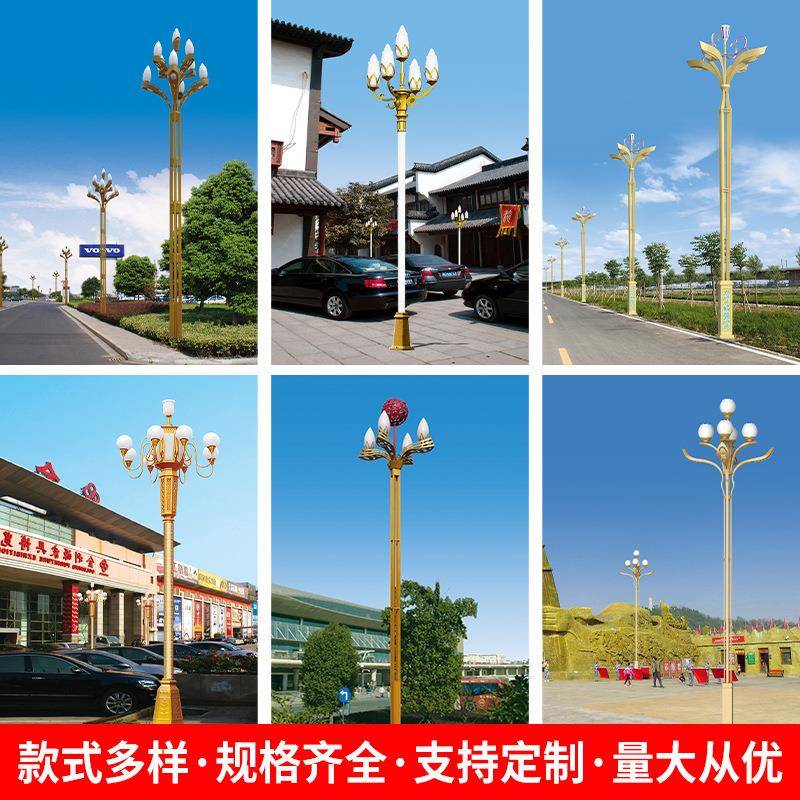 华灯玉兰中灯景观灯LE兰D市电1户PJM外市政工程8米9米0米道路玉灯