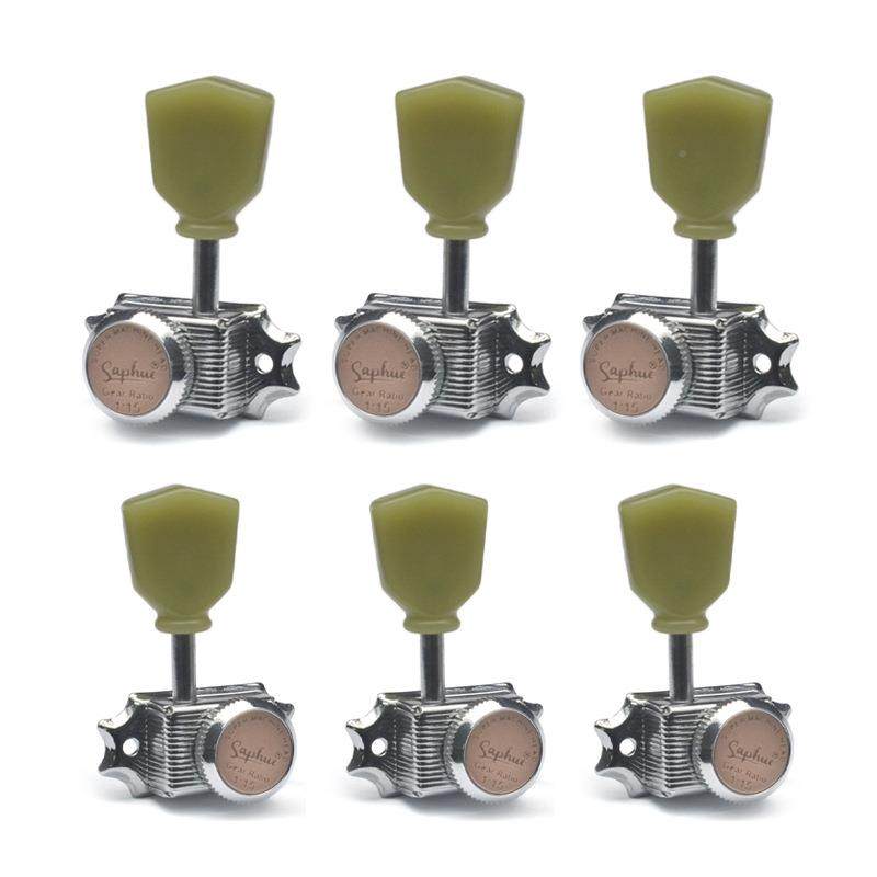 SACSZPHUE卷锁半封闭旋准:15弦器上弦1器金属自调音钉9MM轴杆黑金