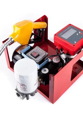 电量动抽油泵柴油煤油手油泵提12伏24伏022伏全自动FNT计加油