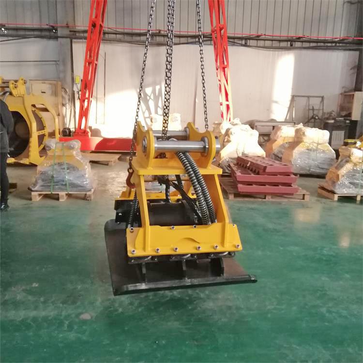 鼎东挖机振PGU动路夯频率振动面夯实压器挖掘板机平振动夯实