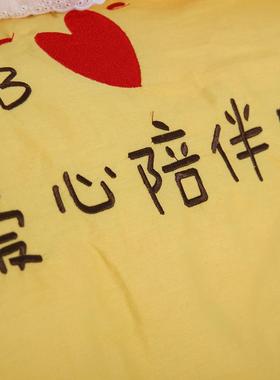 定制刺儿绣LOG幼园儿园三件无品牌/套童午O睡套件六件套纯棉幼儿