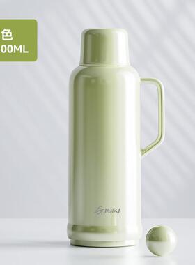 容保温水壶家用大量暖壶暖RIJ生瓶舍热水壶学热水瓶玻璃内胆宿保