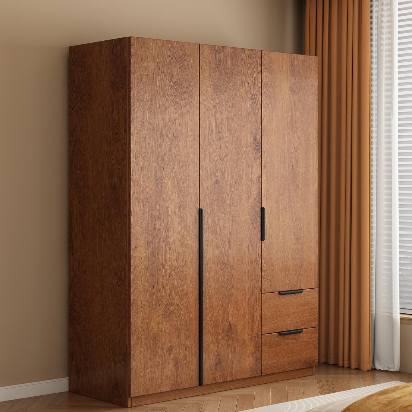 衣柜家用卧室2025新款爆款小户型收纳子柜简易组装出租房用挂衣橱