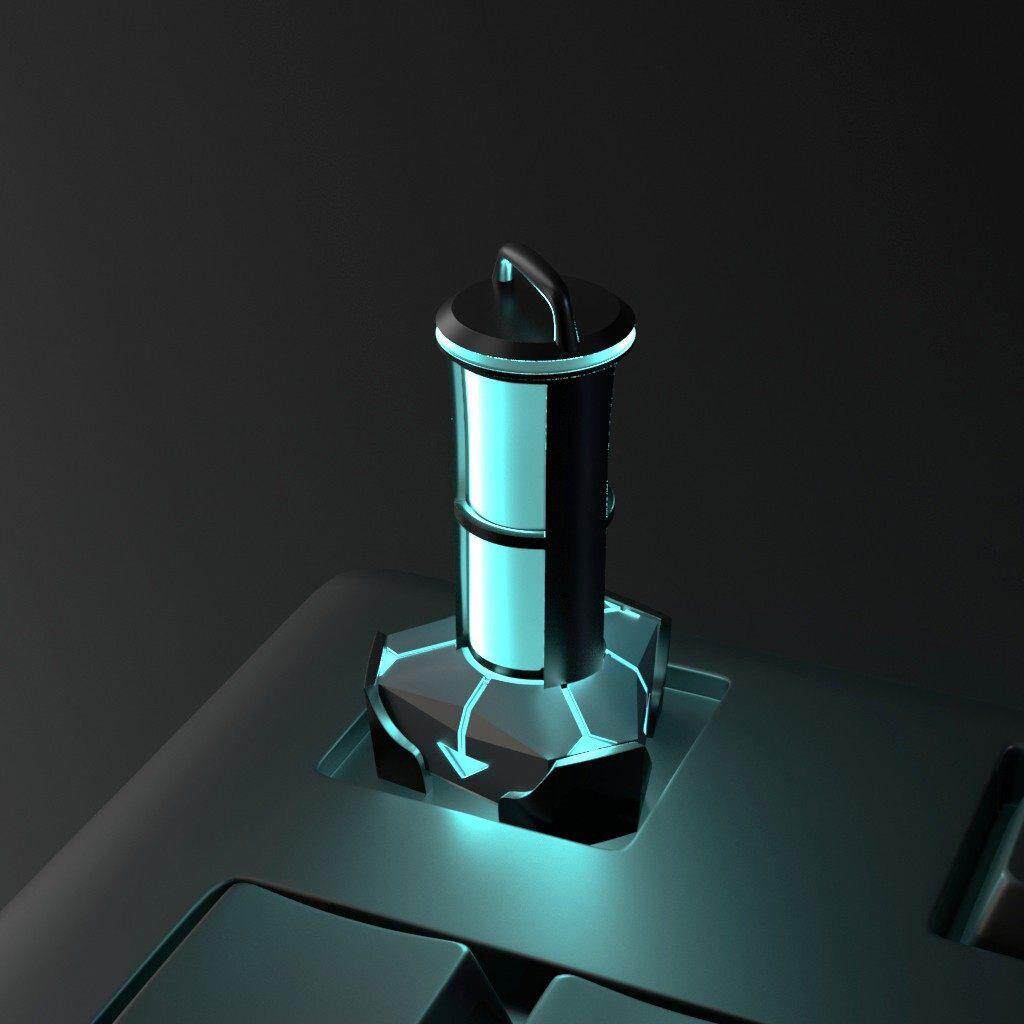 无畏契约爆能器键帽罗瓦兰特键帽客制化键帽机械键盘创意3D立体