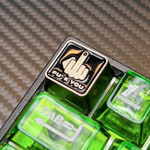 苍海月无耻之徒机械键盘金属键帽单个ESC键删除键客制化wooting