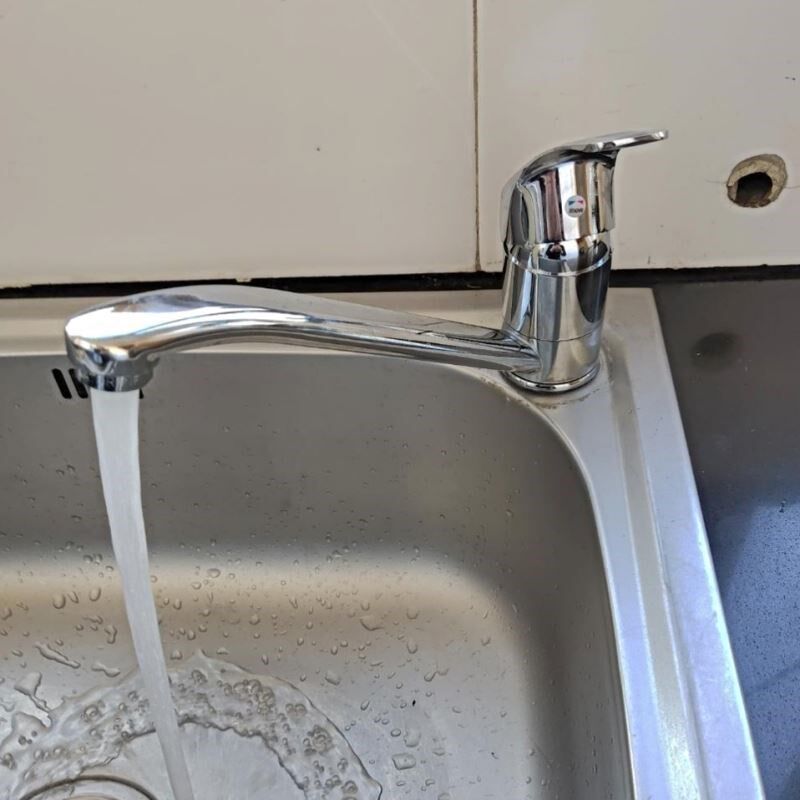 全铜厨房水龙头冷热洗菜盆老式家用洗碗池水笼头冷暖旋转水槽龙头