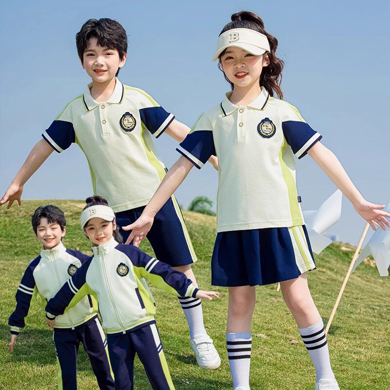 小学生校服秋季一年级幼儿园园服三件套运动23套装儿童班服春秋装
