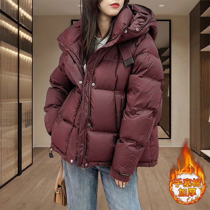 羽绒服女冬季2024新款棉衣棉服外套爆款保暖女士棉袄女装小个子