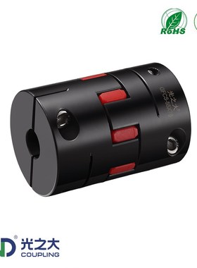 GFCS联轴器高刚性抱紧夹紧式45号钢大扭力马达电机梅花连轴器