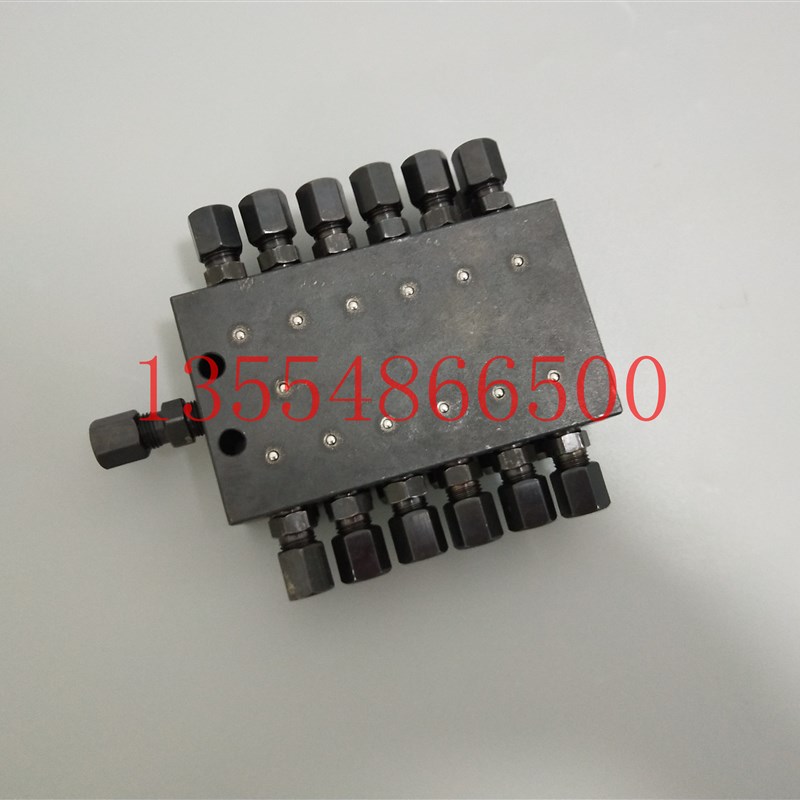 12SSV分配器泵砼泵车摊铺机三一中联黄油分配器油路分配器12孔