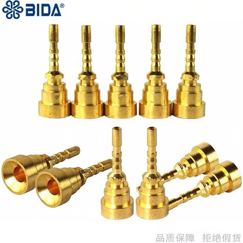 BIDA/必达黄铜直咀 RG01 RG02 RG03 RG04 RG05 RG06ZT软管连接件