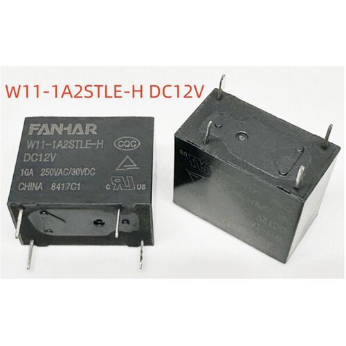 全新原装 4脚 10A 继电器 W11-1A2STLE-H DC12V/DC5V 32F-1A