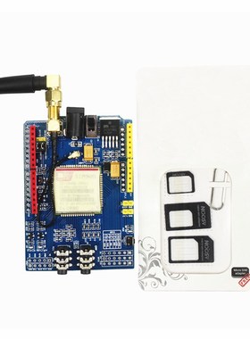 SIM900模块 4频/开发板/GSM/GPRS/短信/无线数据超TC35i 配卡套