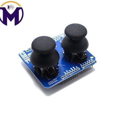 电子积木 双路PS2游戏摇杆按键模块 JoyStick兼容UNO R3