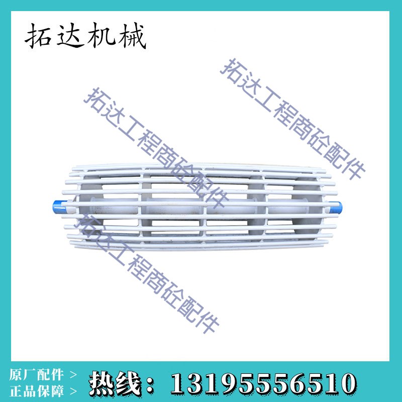 三一/中联搅拌站斜皮带/平皮带传动滚筒包胶滚筒钢筋滚筒尾部滚筒