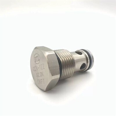 DTL台湾盘龙螺纹插装阀 单向阀 止回阀CCV-082-X2.0N cCV-08-P-2