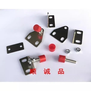 铝型材配件30 40可调门阻三角门吸强力磁铁小门吸带磁折弯L形门吸