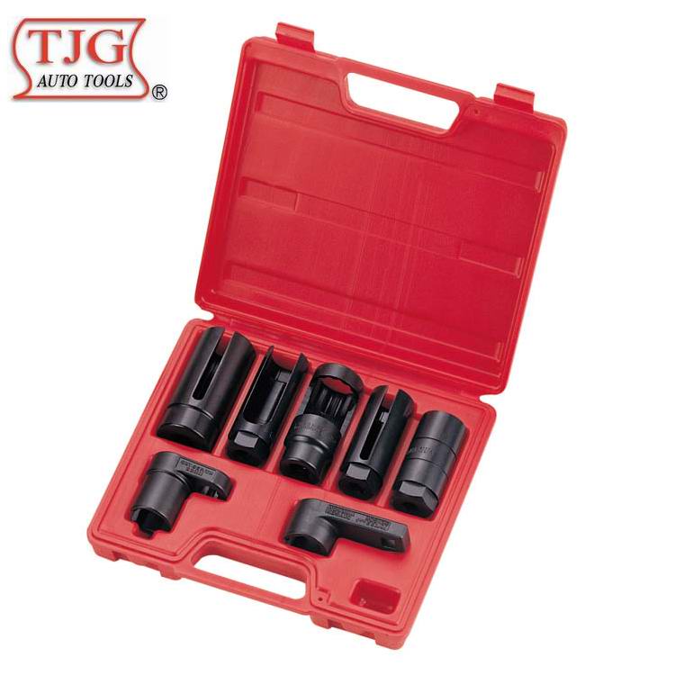 台湾TJG-A2570  氧传感器拆装工具 7件套氧传感器套筒
