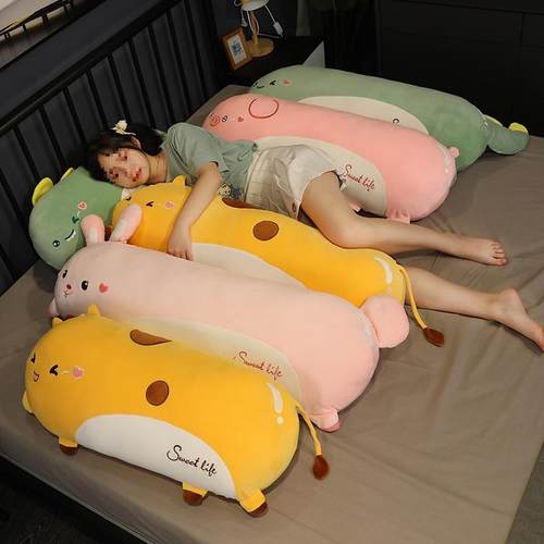 学生IZH宿舍靠枕床头孩女包床抱枕可拆洗可爱靠垫睡觉简约枕上头