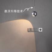 降?卧室296床头感吊灯意式 轻奢升手扫应电视背玄景关装 饰床头吊线