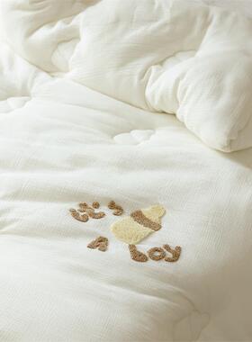 eiei贝|新DFG款A类儿童双层纱夏被春秋被冬被四N季款贴身软N糯宝