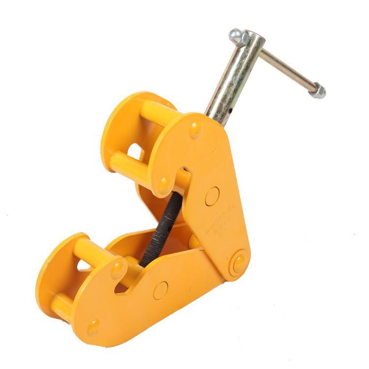 包邮YC型工器钢钢轨夹钳2t3t5t钢轨夹持1t起字道重钳钢轨轨UTJ夹