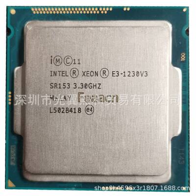 lntel至强 E3 1226V3 SR1R0 3.30GHZ 四核心八线程1150接口