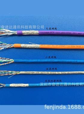 HYVCT-64x2x0.52BC网线S奋进达UTPAcat-6非屏蔽蓝色六MGY类网络线
