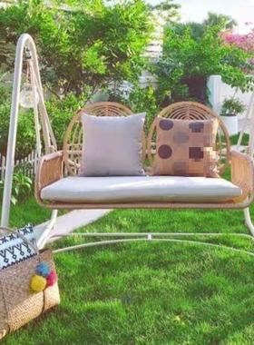 阳台秋千家用吊吊DEH椅室内单椅双人秋千客厅吊篮人吊床网红秋千