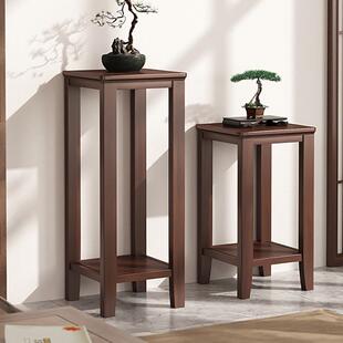工直销花客架置物架实木落地摆内件饰RFG品中式花台厅阳台室植厂