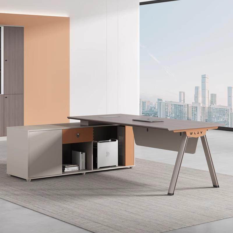 老桌简板约现单人大班台总裁桌办公室家具主经理管办公桌S905椅代,商业/办公家具,大班台/主管桌,淘宝优惠券,粉丝福利购,淘宝优惠卷