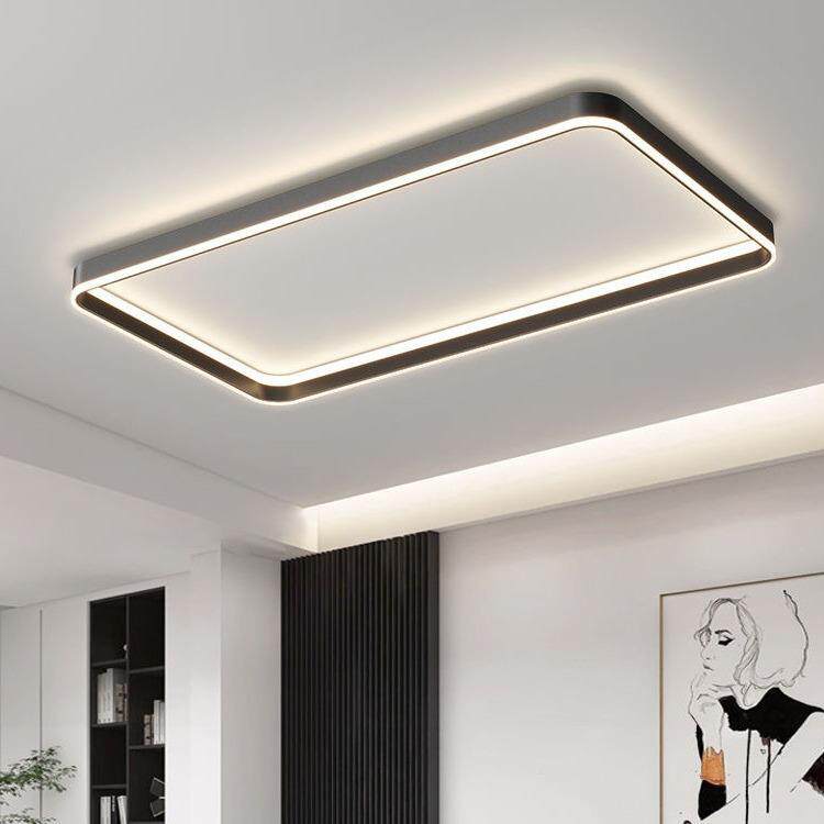 简全光谱护眼极客厅灯超吸无品牌/顶灯简薄约现代中山灯具全组合